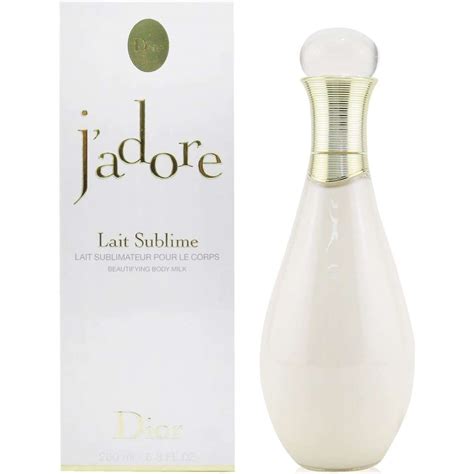 dior j'adore beautifying body milk stores